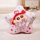 thumbnail image 3 of Crayon Shin-Chan almohada de pentagrama, cojín de asiento de Oficina de Dibujos Animados Kawaii para estudiantes, sofá cama, muñeco relleno suave, regalos para niñas, 3 of 5
