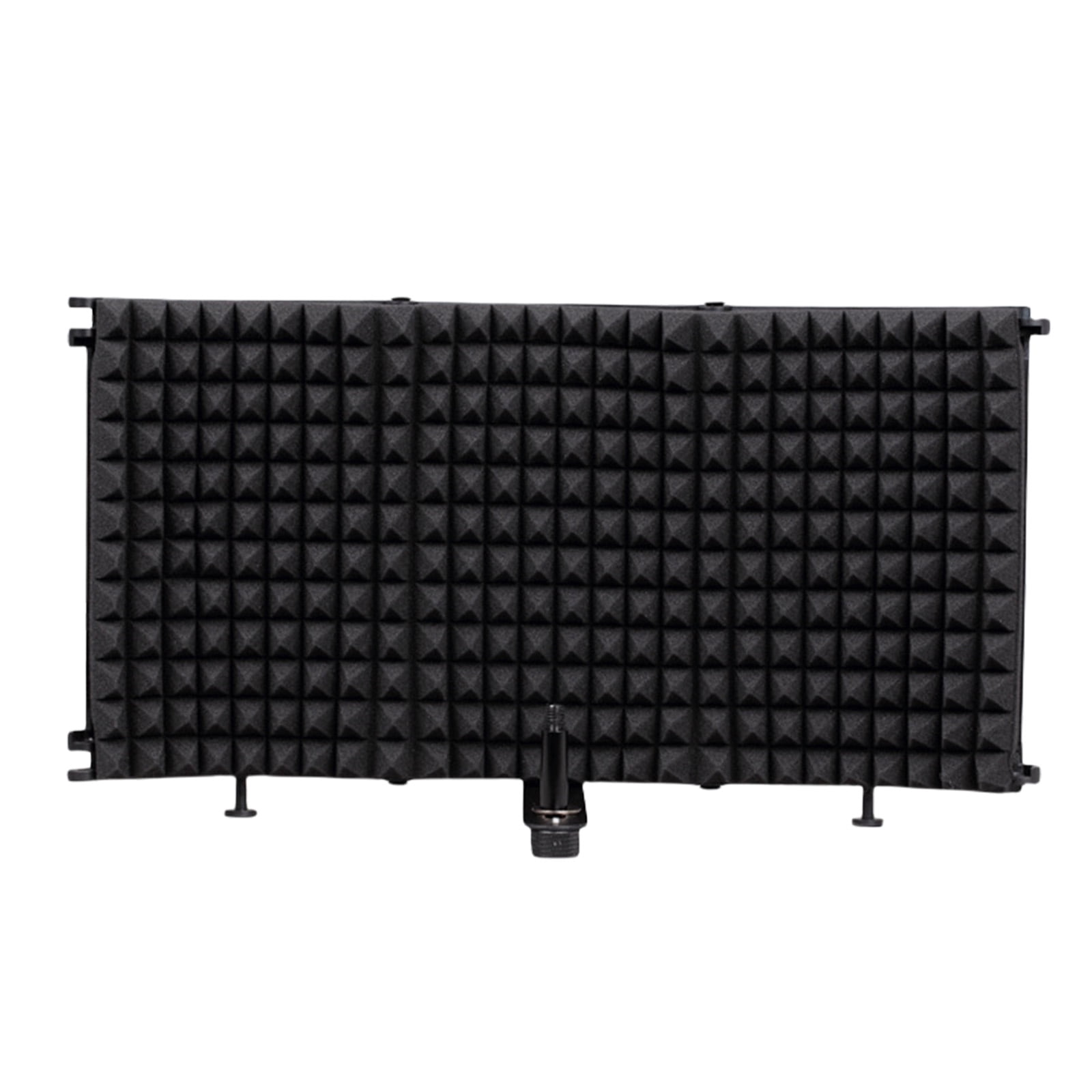 Versatile 3 Panel Mic Isolation Shield for Enhanced Sound Claritys in Various Recording Environment Foldable Foam Filter