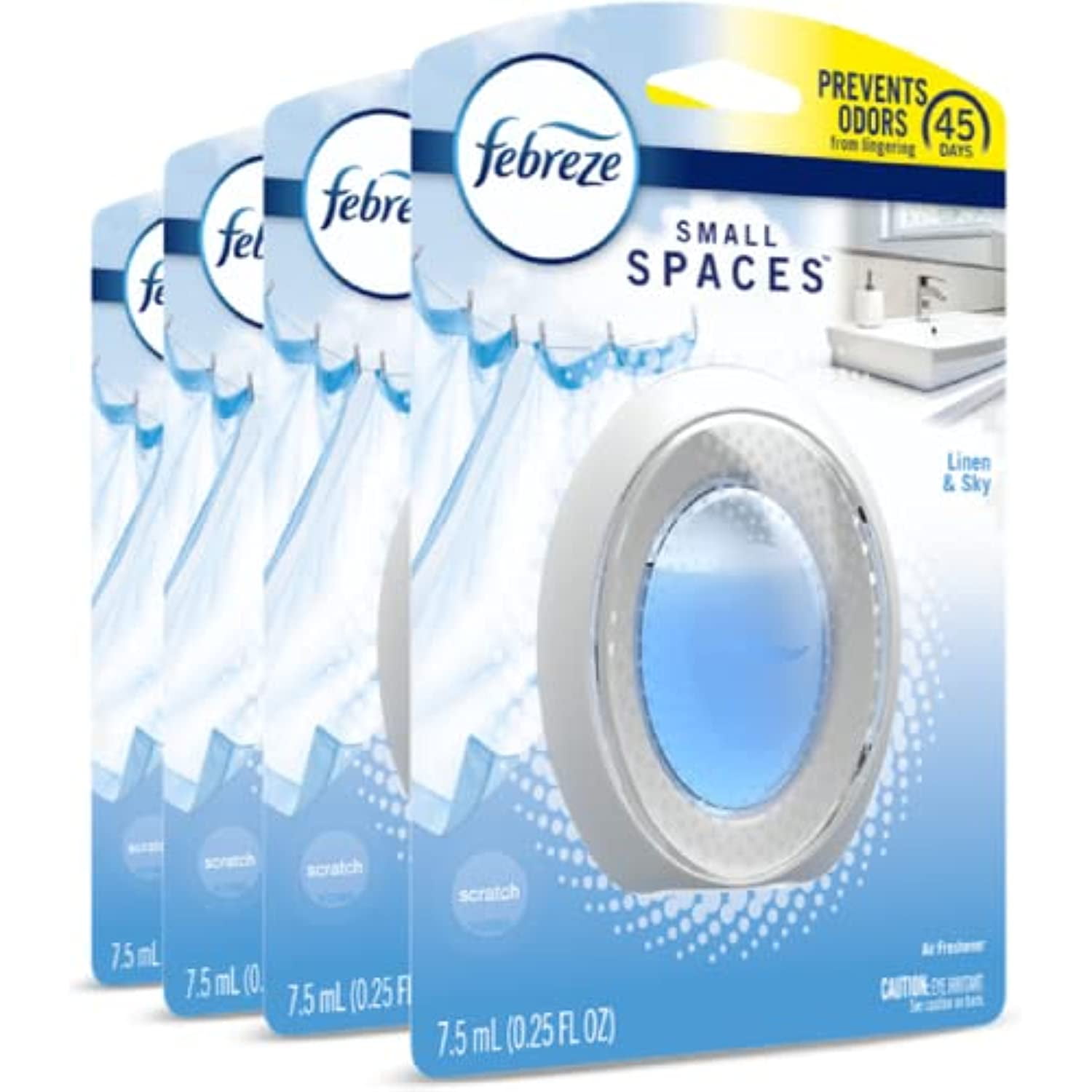 Febreze Small Spaces, Plug In Air Freshener Alternative For Home, Linen & Sky, Odor Eliminator