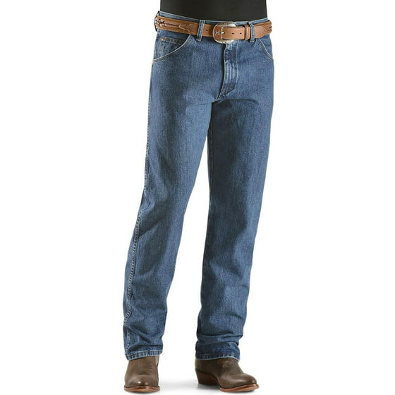 Wrangler - wrangler men's cowboy cut relaxed fit jean, stonewashed, 36w ...