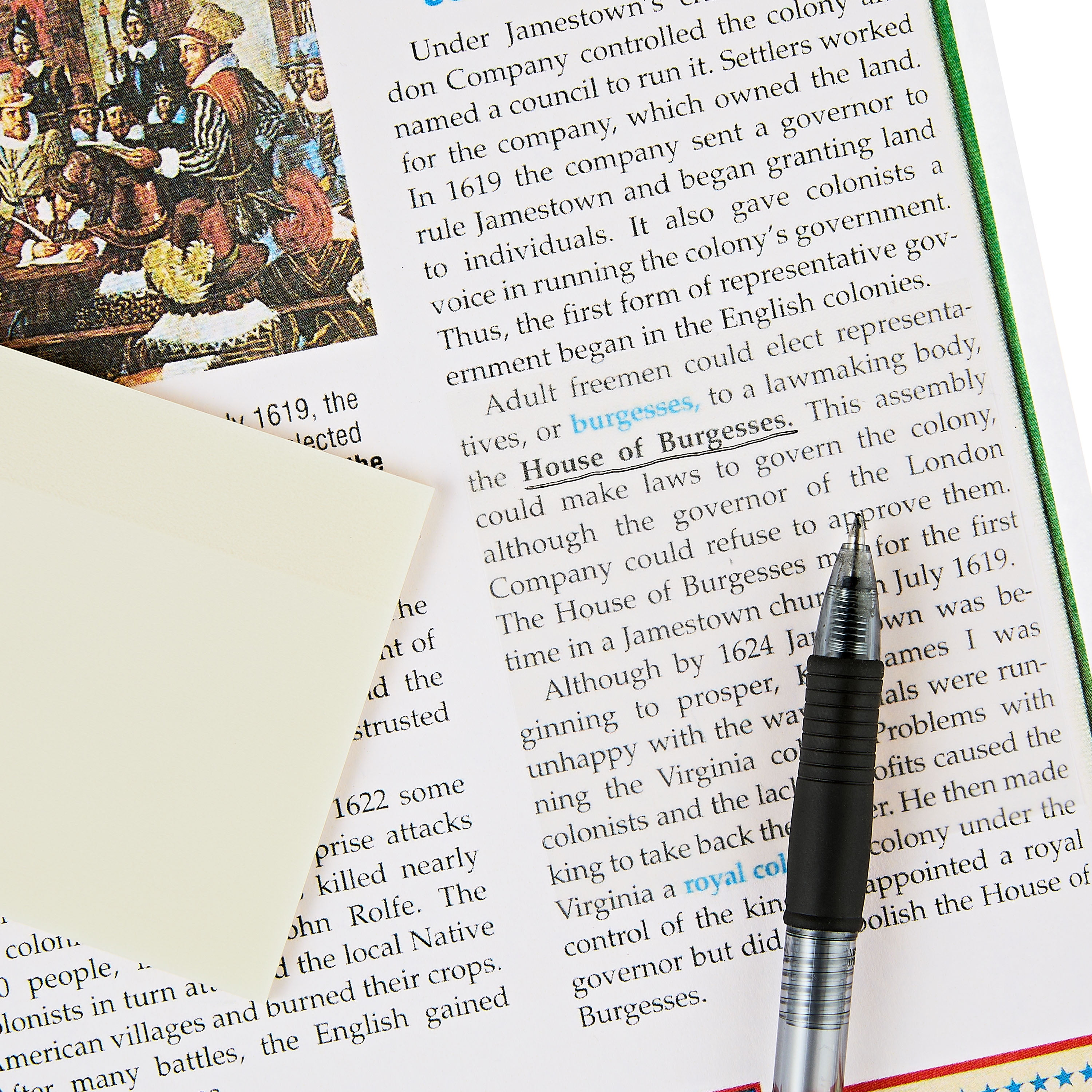 Pen+Gear Semi-Transparent Sticky Notes 3x3 Inch, 50 Sheets Per Pad