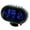 bleu, variante sur Thermomètre de Voiture Horloge Numérique Dc Horloge Automobile Led Jauge de Température Double Voltmètre Testeur de Tension