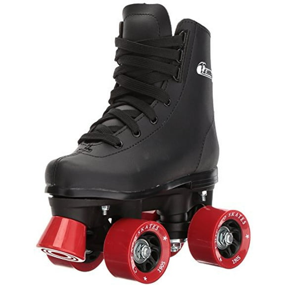 Chicago Skates Boys Rink Roller Skate - Black Youth Quad Skates - Size 3 (CRS190503)