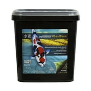 CrystalClear Koi & Pond Fish Food - Wheat Germ - 3.0mm Pellet Size - 4.4 Pound Bucket