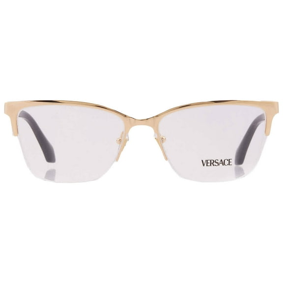 Versace Demo Cat Eye Ladies Eyeglasses VE1304 1002 52