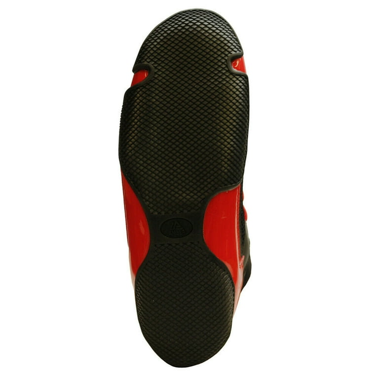 Amber Professional Boxing Wrestling Sports Training Competition Shoes Size 10.5 Red Black