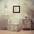 thumbnail image 4 of Troise Heidel, Theresa 15x15 Black Modern Framed Museum Art Print Titled - Stripes I, 4 of 5