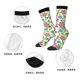 thumbnail image 5 of Fotbe Vector Mexican Otomi Style Bright Calcetas Largas con Estampado para Hombre y Mujer – Calcetas de Compresión Transpirables y Elásticas, Viajar y Uso Diario Talla 5-11, 5 of 6