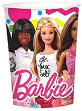 barbie plastic cups