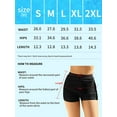 thumbnail image 2 of Sociala Ruched Swim Shorts For Women High Waisted Bikini Tankini Bath Suit Board Shorts, 2 of 6