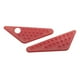 thumbnail image 2 of Repuestos para pedales de reposapiés de motocicleta compatibles con CB250, CB600 y CB900 rojo, 2 of 7