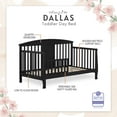 Dream On Me Dallas Toddler Day Bed, Black