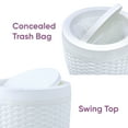 thumbnail image 5 of Palm Luxe 6.5 Qt Round Trash Can, 5 of 8