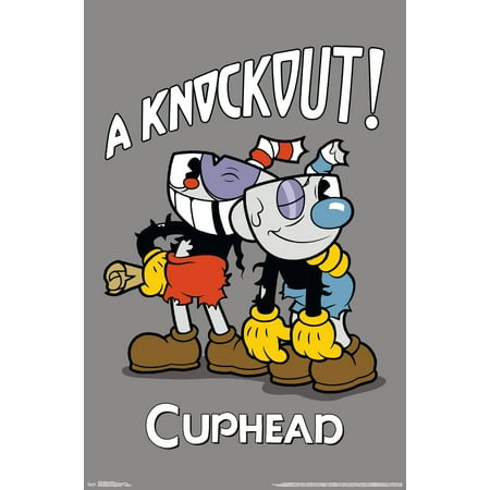 Cuphead - Knockout Poster and Poster Mount Bundle
