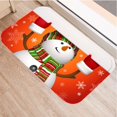thumbnail image 1 of Fiudx Ofertas y liquidaciones 1 felpudo de bienvenida con texto en inglés "Merry Christmas", para decoración de interiores y hogares, 40 x 60 cm, 1 of 3