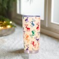 thumbnail image 4 of Ganfancp Navidades Comercio Exterior Aerosol 20Oz Acero Inoxidable Coche Aislamiento Copa Vacío Taza de Cerveza Al Aire Libre Copa de Hielo Rebajas Flash Deals 1 Taza de Acero Inoxidable, 4 of 6