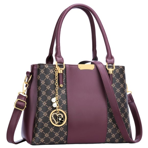 Bolso de mano KKXIU con asa superior, bandolera, hombro, piel sintética