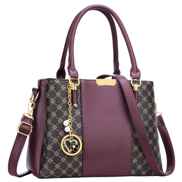 Bolso de mano KKXIU con asa superior, bandolera, hombro, piel sintética