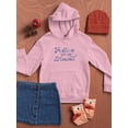 thumbnail image 3 of Follow Your Dreams Watercolors Hoodie Juniors -Image by Shutterstock,  Small, 3 of 4