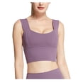 thumbnail image 2 of Sports Bra Plus Size Womens Solid Color Inner Fit Plus Size Vest Yoga Sports Beauty Back Bra Plus Size Bras for Women Sports Bras for Women Plus Size Sport Bras for Women Plus Size, 2 of 6