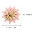 thumbnail image 2 of WASHWEPE 3Ud De Esmalte Con Abeja Y Margarita Para Decorar Blusas Y Bufandas, 2 of 8