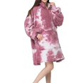 thumbnail image 1 of Minnieouse Sudadera con capucha para mujer, cómoda, cálida, para clima frío, vestido de casa para dormir de manga larga, ropa de dormir Prendas para la parte del cuerpo Rojo, 1 of 6