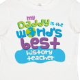 thumbnail image 4 of Inktastic World’s Best History Teacher Daddy Boys or Girls Toddler T-Shirt, 4 of 5