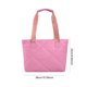 thumbnail image 4 of Bolsos de viaje para mujer, bolso de mano con nube, bolsas de mano con entramado de diamantes de PU de gran capacidad, 4 of 8
