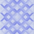 thumbnail image 1 of Ahgly Company Machine Washable Indoor Square Transitional Sky Blue Area Rugs, 6' Square, 1 of 7