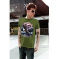 thumbnail image 3 of 4th of July American Flag Bald Eagle Mens Soft T Shirt, 3 of 5