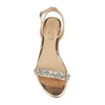 thumbnail image 5 of Jewel Badgley Mischka Ohara Minimalist Crystal Adorned Flats, 5 of 7
