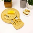 thumbnail image 2 of BergHOFF Bamboo Multi-Level Cheese Board Set, with 3 Tools, 2 of 5