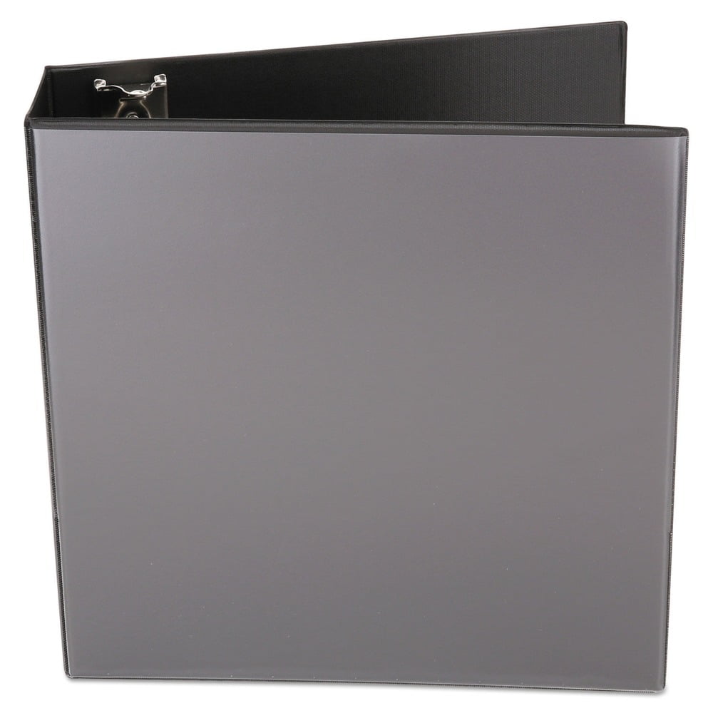 Universal UNV20991 Economy 3 in. Capacity 11 in. x 8.5 in. 3 Round Ring View Binder - Black