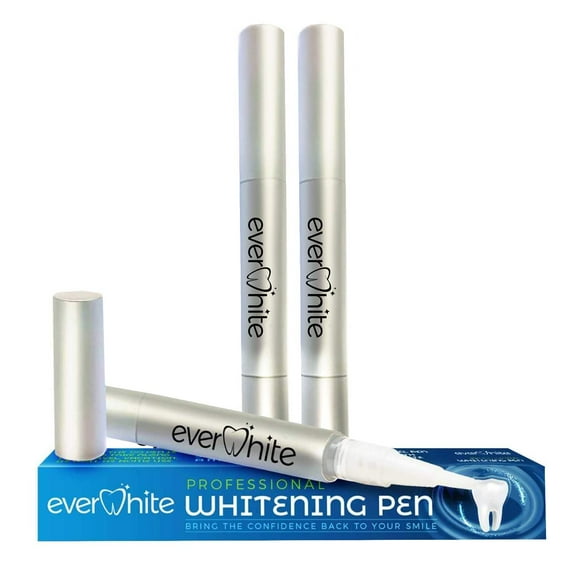 Everwhite Professional Affordable Teeth Whitening Pens 3-Pack- 35% Carbamide Peroxide, Tooth Whitening In Under A Minute- For Sensitive Teeth