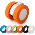 thumbnail image 6 of 4pcs Silicone Wheel Protectors For Tabletop Luggage Suitcase And Office Chairs, 6 of 7