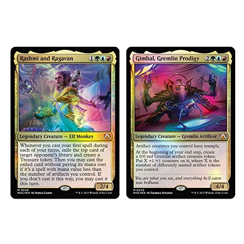Magic: The Gathering March of the Machine Commander Deck Tinker Time + Collector Booster Sample Pack