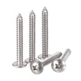 thumbnail image 1 of Unique Bargains #14 x 2' 304 Stainless Steel Phillips Head Self Tapping Screws 10 Pack, 1 of 4
