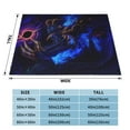 thumbnail image 6 of Super Soft Anti-Pilling Flannel Bed Blankets, Fantasy Universe Monster Cozy Fluffy Warm All Seasons Throw Blanket for Sofa Bedding, 40"x30", 6 of 8
