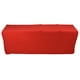 thumbnail image 1 of Verdant Touch Mantel elástico rojo de elastano, buena elasticidad, lavable, reutilizable, mantel elástico rojo con 4 bolsillos para fiesta de boda de 4 pies (122 x 76 x 76 cm), 1 of 14