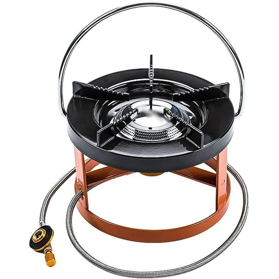 Portable Foldable Camping Stove Windproof Wood Burning Stove Lightweight Backpacking Stove Tent Heating Stove with Pipes Efficient Burning Heater