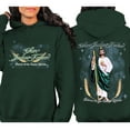 thumbnail image 2 of San Judas Tadeo Hoodie – Double Sided Saint Jude Catholic Pullover, Religious Graphic Hoodie, Unisex Faith Based Apparel for Men and Women, 2 of 7