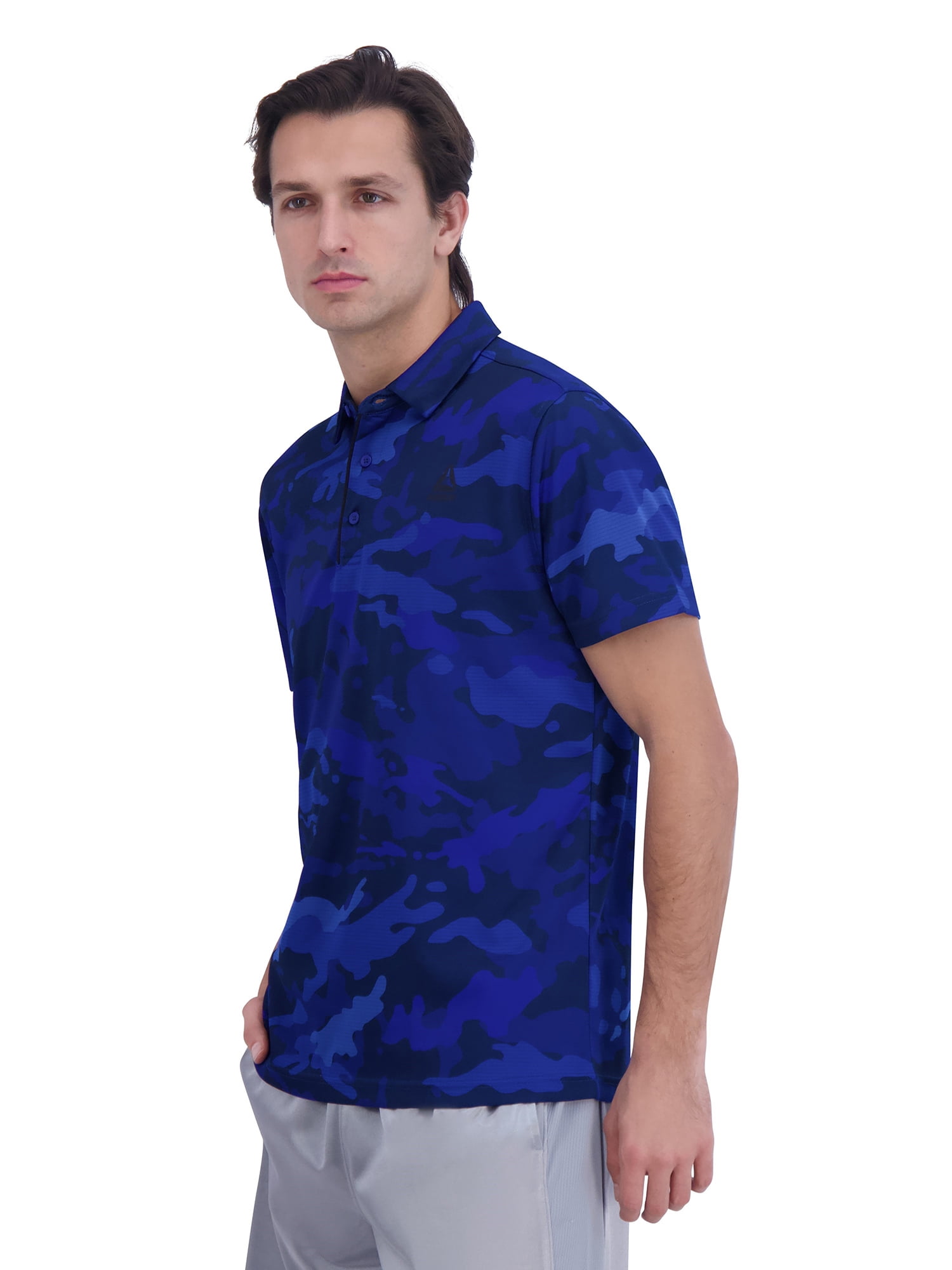 Reebok Men's and Big Men's Performance Polo Shirt, Sizes XS-5XL