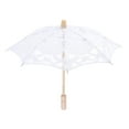 thumbnail image 2 of Wedding Umbrella Decor Lace Umbrella Parasol Craft Umbrella for Banquet Exquisite Umbrella Racks, 2 of 7