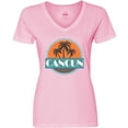 thumbnail image 3 of Inktastic Cancun Mexico Vacation Women's V-Neck T-Shirt, 3 of 5