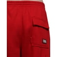 thumbnail image 6 of J. METHOD Mens Comfy Elastic Drawstring Fleece Cargo Sweat Pants M-5XL, 6 of 6