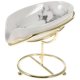 thumbnail image 2 of Soap Draining Rack Modern Soap Storage Holder Bathroom Accessory 14X12.5cm Sturdy Construction 1Pack, 2 of 5