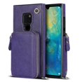 thumbnail image 1 of Funda tipo cartera para Huawei Mate 20 con tarjetero y correa para el hombro para mujer, 1 of 5