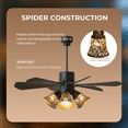 thumbnail image 6 of 4 Count Pendant Light Shades, AEELLEEA Ceiling Fan Light Cover with 1-5/8" Fitter, 4.72" Height 4-3/4" Diameter, Metal Bell Shaped Cover for Chandelier Wall Sconces,Yellow Brass&Gold Plated, 6 of 8