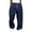 16#Navy, variant on Men's Corduroy Wide Leg Sweatpants Baggy Elastic Waist Drawstring Pants Loose Fit Casual Streetwear Fall Winter Clothes Coffee XL