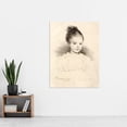 thumbnail image 2 of Deveria Marie Clerambault Child Portrait Drawing Extra Large XL Wall Art Poster Print, 2 of 3